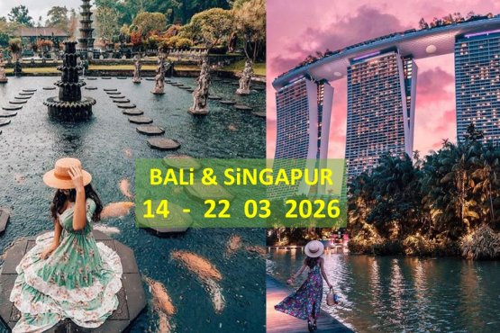 Tur Bali  Singapur