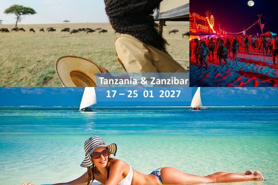 Tur Tanzanya Safari + Zanzibarda Full Moon Party
