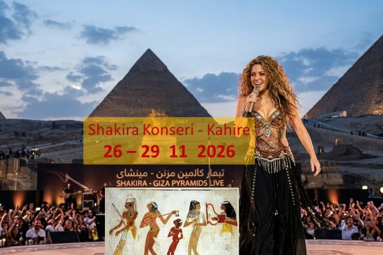 Tur Mısır Kahire Shakira Konseri