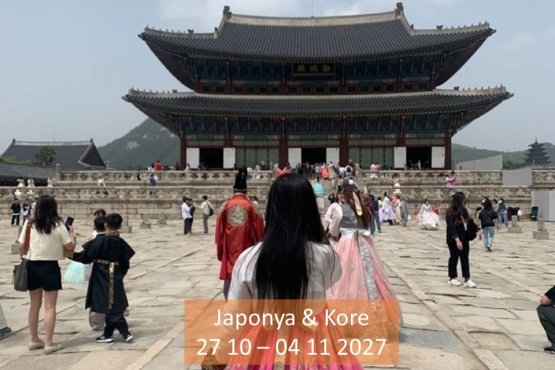Tur Japonya ve Kore  Sonbahar