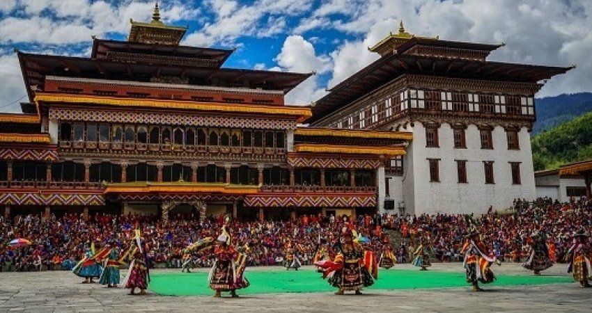 Tur Nepal Bhutan Druk Wangyel Tshechu Festivali