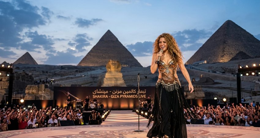Tur Mısır Kahire Shakira Konseri